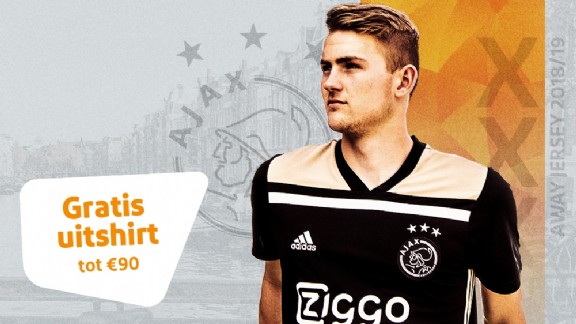 vooroordeel Integratie plaats Scoor het gloednieuwe en zwart-gouden Ajax-uitshirt gratis bij Ziggo!