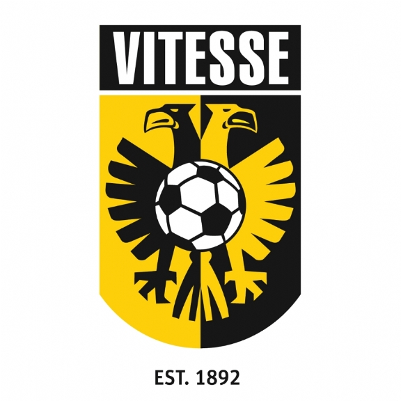 Vitesse supporters focus on Tottenham Hotspur with banners